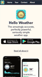 Mobile Screenshot of helloweatherapp.com